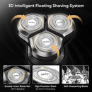 SEJOY 3 In 1 Multifunction Mens Electric Shaver Powerful Beard Nose Hair Trimmer Shaving Machine Electric Razor Waterproof
