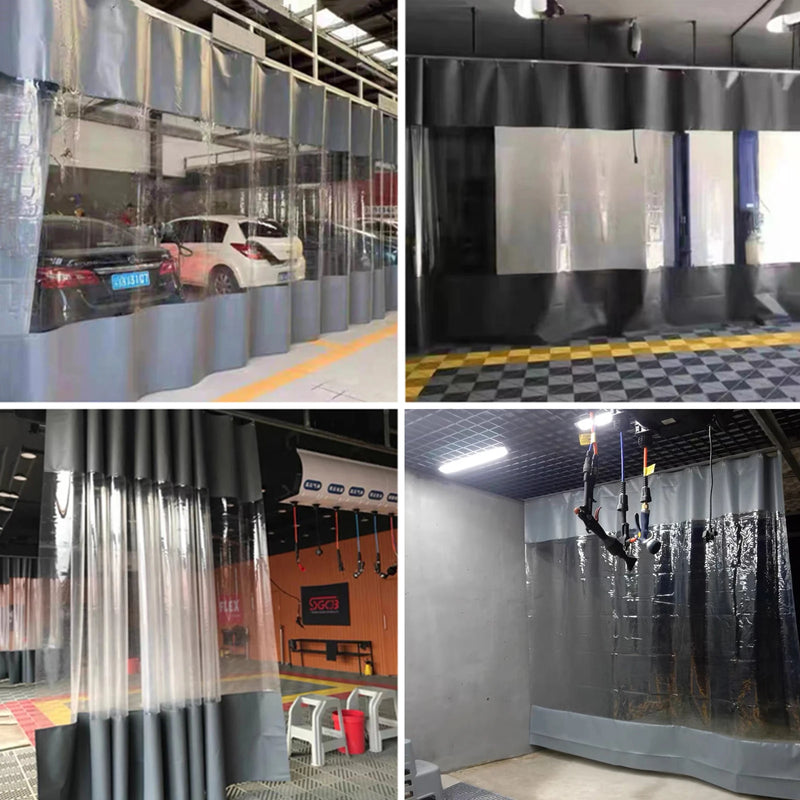 Waterproof PVC Tarpaulin Thick 0.55mm Outdoor Tarp Weatherproof Rain Cover for Gardens Patios Porch Garage Farm Plant Cover