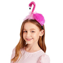 1pc Flamingo Headband Cosplay Decoration Halloween Valentine's Day Cute Girls Birthday Party Hawaiian Pink Accessories
