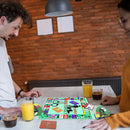 Adultopoly Brettspiel Paar Adult Opoly Brettspiel Tragbares Paarkarten-Spiel Unterhaltung Brettspiel Valentinstagsgeschenke für Ihn Sie