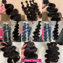 Queenlike 24 24 24 Inch Body Wave Bundles Human Hair 12A Top Quality Raw Hair Bundles 30Inch Brazilian Weave Human Hair Bundles
