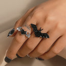 Neue koreanische bunte böhmische kleine Blumenringe Sets handgefertigte Perlen-Fingerringe für Frauen Mädchen Sommer Strand Schmuck Geschenke