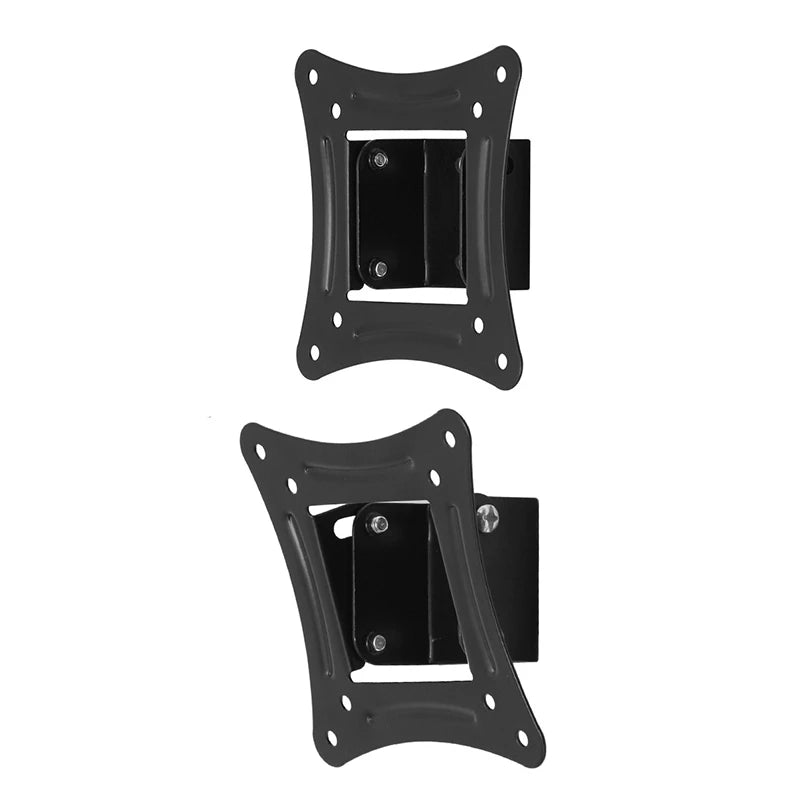 BAAY Universal Wall Mount Stand for 14-26inch LCD LED Screen Height Adjustable Monitor Retractable Wall for VESA Tv-C12