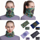 Fashion Paisley Pattern Design Seamless Bandanas For Woman Headdress Sports Face Mask Cycling Balaclava Head Scarf Female