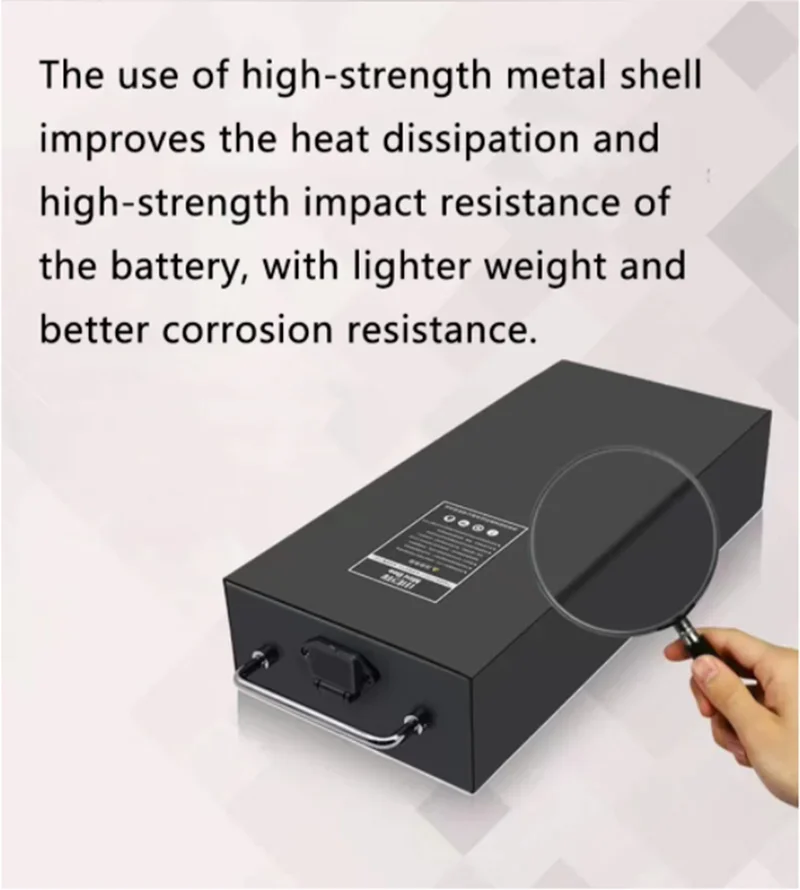 Harley Electric Car Lithium Battery Waterproof 18650 Battery 60V 20Ah for Two Wheel Foldable Citycoco Electric Scooter Bicycle