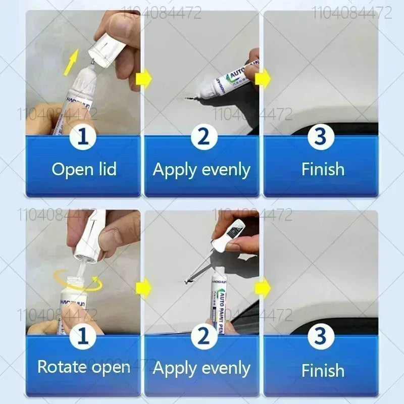 Paint Repair Pen Touch Up Scratch Remover DIY Auto Accessories Black White Sliver Red Blue Brown For Mazda CX5 2012-2025 KE KF