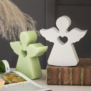 Cute Angel House Candle Silicone Molds DIY Gypsum Crafts Home Decoration Easter Aromatherapy Cake Chocolate Candle Molds