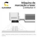 Cloudray Fiber Laser Marking Machine for DIY Jewelry Gold Silver Ring Bracelet Metal Cutting Engraving Machine Do Brasil