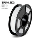 SUNLU PETG/ABS/SILK/TPU/PLA Filament 1 Rolle 1,75 mm FDM 3D-Druckermaterial mit hoher Festigkeit 100 % blasenfreies Filament für 3D-Stift