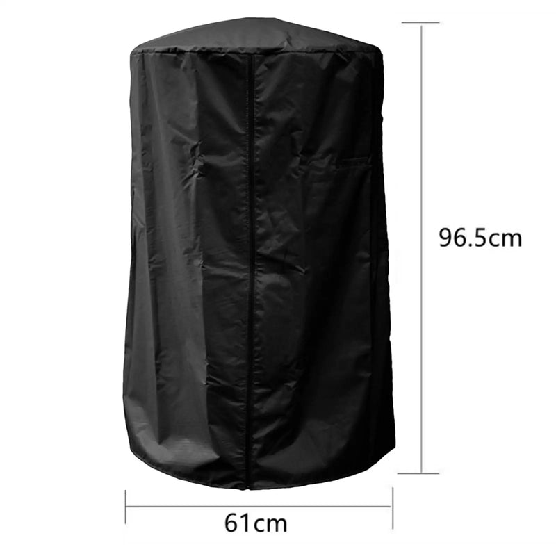 Patio Heater Cover Outdoor Waterproof Rainproof Heater Dust Cover For Home Garden Outside Heater Cover Protection