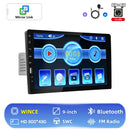 Hikity 9" Touch Screen Universal 1 din Car MP5 Player Bluetooth FM Radio Receiver Autoradio Support Rear View Camera TF/USB