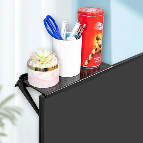 Verstellbare TV-Bildschirmablage Halterung Computermonitor Desktop-Ständer TV-Ablage Display-Regal Ablagehalterung