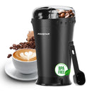 Aigostar Electric Coffee Grinder Spice Mill Coffee Grinder for Coffee Beans, Grains, Spices and Nuts, Stainless Steel Blade, 60g