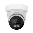 Hikvision 4MP IP Camera DS-2CD2347G2H-LISU/SL Smart Hybrid IR White Light ColorVu Turret POE Built-in 2-Way Audio SD Card Slot
