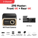 DDPAI Z90 Master 4K+4K Dual Car Dashcam Front and Rear Dual HDR Dash Cam GPS ADAS Parking Night Vision Camera DVR Video Recorder