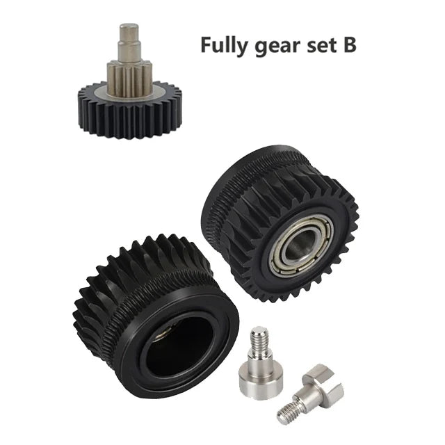 CR K1C Extruder K1 Gear All Metal Filament Drive Gear for Creality K1 Max Extruder Nickel Plated DLC Coating High Hardness Wear