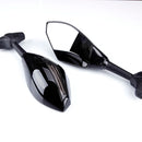 1 Pair Motorcycle LED Turn Signal Mirrors For HONDA CBR600RR 1000RR 500R SUZUKI SXR1000 Hayabusa SV650S GSXR600 GSXR750