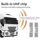 UHF Passive Vehicle Range 8M Long Range RFID Tag Passive RFID Windshield Tag for Vehicle Management