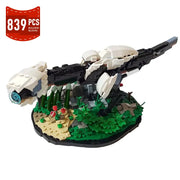 Neue MOC Horizon Zero Dawn Langhals-Bestie Actionfigur Baustein Mechanisches Monster Mech Konstruktor Ziegel Spielzeug Geschenke