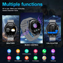 Military Outdoor Sports NFC Smart Watch Men 3ATM Waterproof Heart Rate Fitness Bracelet Bluetooth Voice Calling Smartwatch 2025
