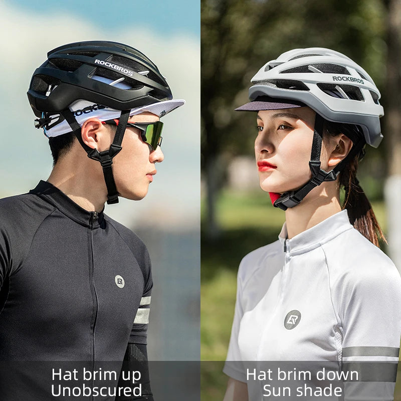 ROCKBROS Cycling Caps Spring Summer Bicycle Hats Quick-Drying Cycling Men Women Hat Breathable Equipment Bike Headband Cap