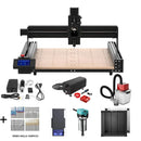Twotrees TTC450 CNC Router Milling Cutting Machine GRBLLaser Engraver For Acrylic PCB PVC Metal Aluminum 500W Spindle Motor
