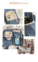 Waterproof Canvas Women Handbags Shoulder Bag Nylon Ladies Messenger Bag Oxford Crossbody Bags Tote Book Bags for Girls Satchels