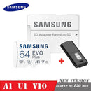 SAMSUNG EVO Plus Speicherkarte 32GB/SDHC 64GB/128GB/256GB/512GB SDXC Micro SD/TF Flash-Karten MicroSD UHS-1 für Telefon Drohne Kamera