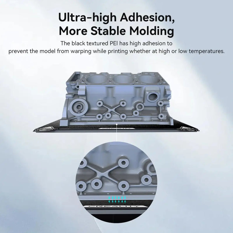 Official Creality K1C Build Plate PEI Sheet ,Flexible Removable Spring Steel Platform for Ender 3S1/3S1 Pro/3V2 Neo/3V3 SE/KE K1