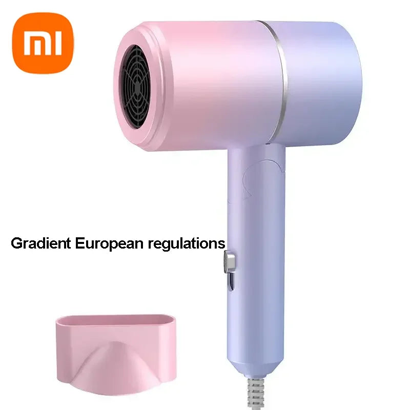 Xiaomi Portable Anion Hair Dryer Quick Dry with Diffuser Blue Light Hair Care Professional Foldable Home Travel Hair Care Dryer