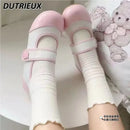 Japanese Round Head Flat Sole Lo Jk Uniform Flats for Ladies Spring Autumn Original Lolita Style Mary Jane Women's Shoes Cute
