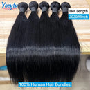 20 20 20 Inch Bundles 100% Human Hair Delivery 3 Days France 12A Straight Human Hair Bundles YOCYTU Raw Hair Bundles For Women