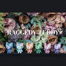 6pcs/set REGGEDY TEDDY FLOWER ART SERIES LILY BLUE ROSE BELLIS SAKURA LAVANDER CLOVER Action Figures Q Mini PVC Model Dolls