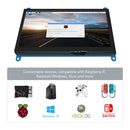 Raspberry Pi Touchscreen Monitor 7 inch HDMI Screen Display 1024x600 Compatible with  AIDA Ras Pi 4 3B+ 3B 2B BB Black Banana Pi