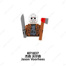 SAW Horror Movie Jack Ripper Mini Action Figures Building Blocks Brick Models Silent Hill Horrifying Chainsaw Man Halloween Toys