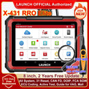 2025 New LAUNCH X431 PRO ELITE 8 inch Car Diagnostic Tools OBD OBD2 Scanner All System CAN FD DOIP Bidirectional 32 Reset Coding