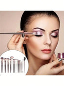 The Precision Trio | Professional Mink Hair Makeup Brush Set