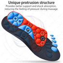 UPAKME Acupressures Insoles Magnetic Insoles for Women & Men EVA Foot Massage Orthopedic Acupressures Insoles Pads Unisex Insert