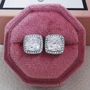 2026 Rosa Silber Farbe Zirkon Ohrstecker Für Frauen Ohrringe Mädchen Party Geschenk 1 Dollar Artikel Gothic kostenloser Versand y2k Schmuck Z7