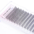 NAGARAKU Ship from America 10 cases Premade Spire Eyelash Plume Fluttering Eyelash Extensions Anime Effect Soft Comic