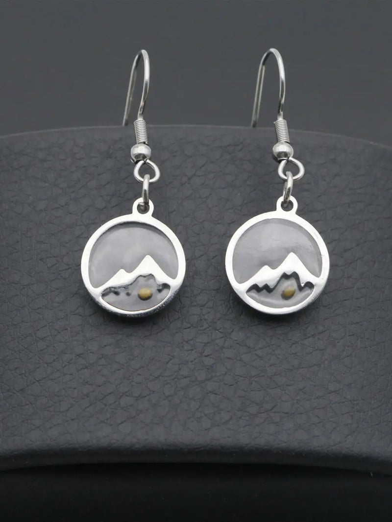 Religious faith can move mountains real mustard seed earrings stainless steel charms earrings women christian jewelry gift