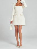 The 'Equinox' Backless Mini Dress