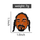 Rock Hip Hop Enamel Pins Custom Art Music Lovers Brooches Lapel Badges Punk Jewelry Gift for Friends