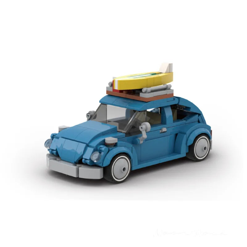 NEW IN 8 LITER Classic Car Technical Model Building Block Creative City Racing Brick City Children's Puzzle Toys Gift Decoration