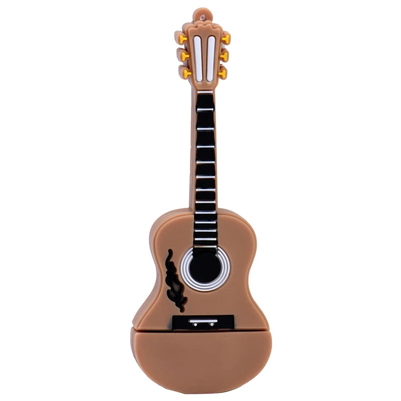 Guitar Series Creative Gifts USB 2.0 Flash Drive Real Capacity Pen Drive 64GB/32GB/16GB/8GB/4GB Memory Stick Pendrive  U Disk