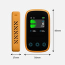 Carbon monoxide detector Temperature and humidity detection Compact body Easy to carry air quality monitoring CO range 0~999 PPM
