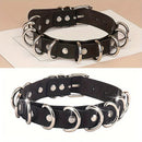 Punk Gothic Style PU Leather Faux Jewelry Collar Bracelet Bangle Bracelet,Male Female Lover Necklace Holiday Party Costume