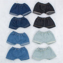 10CM Doll Clothes Fashion Tops Denim Jacket Casual Wears Jeans Pants For 1/12 Dolls Clothes Accessories Kids Toys