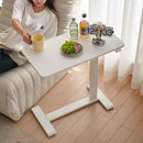 Overbed Bedside Sofa Table Adjustable Height Mobile Desk Hidden Wheels Laptop Stand Living Room Standing Table Practical Room