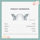 Ailmay Real 925 Sterling Silver Cute Butterfly Stud Earrings Exquisite Stackable Star Stud Earrings for Women Fashion Jewelry Va